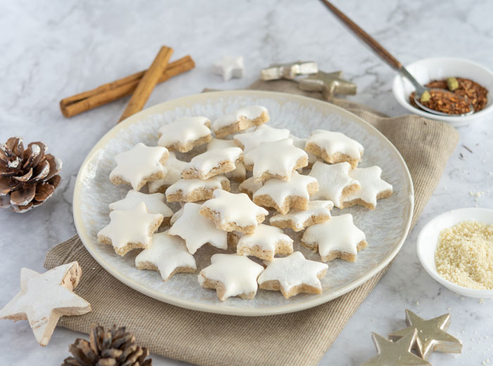 Teerezept für Winterzauber-Zimtsterne