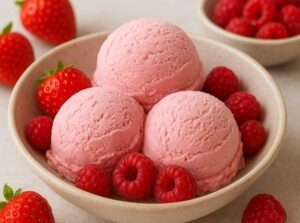 Früchtetee-Eis Heiss und Innig