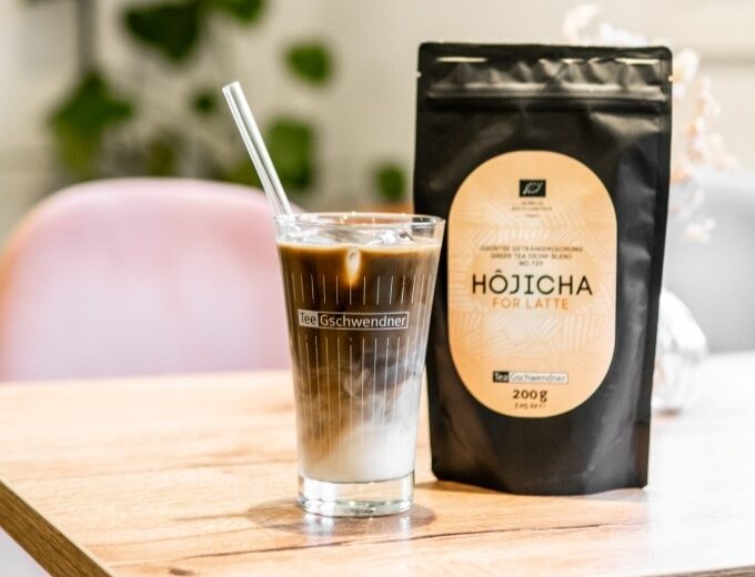 Hojicha Latte teerezepte header