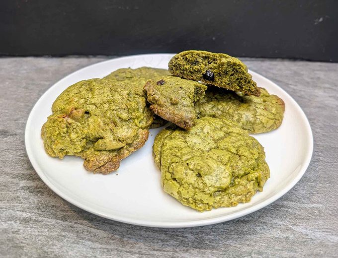 beeren matcha cookies